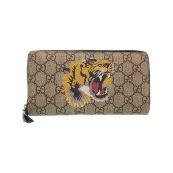Gucci Tiger Zip Long Wallet - Picture 1 of 5